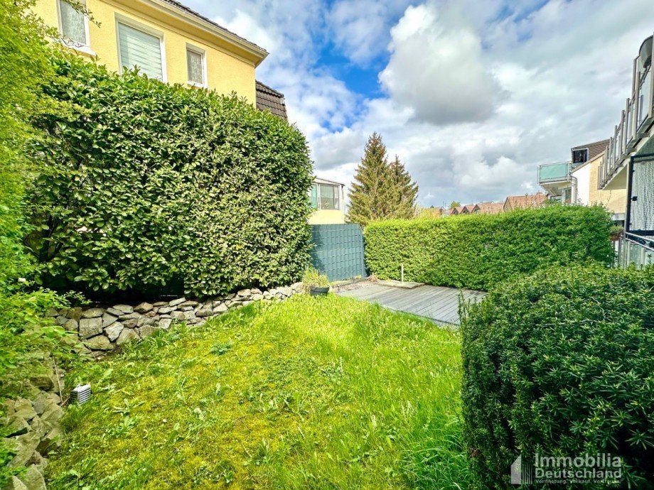 Blick zum Garten Erdgeschosswohnung Dortmund