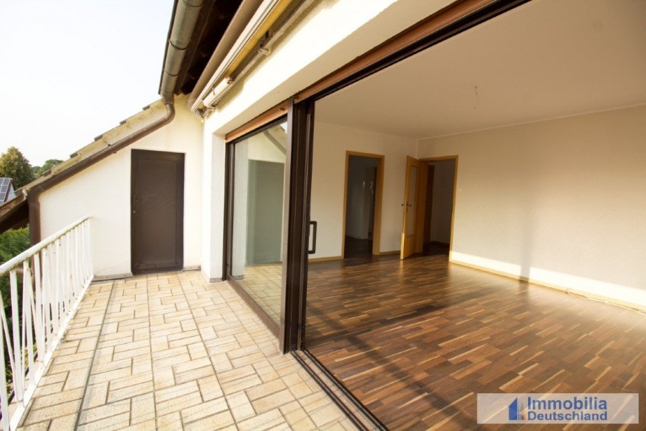 Wohnzimmer mit Balkon OG Einfamilienhaus Dortmund