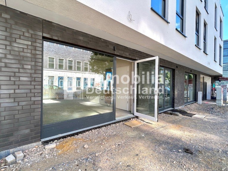 Eingangsbereich Dortmund Ladenlokal Moderne Neubau-Gewerbefl�che mit Schaufensterfront in attraktiver Innenstadtlage