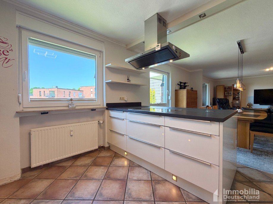 K�che mit Blick auf Essbereich Etagenwohnung Castrop-Rauxel