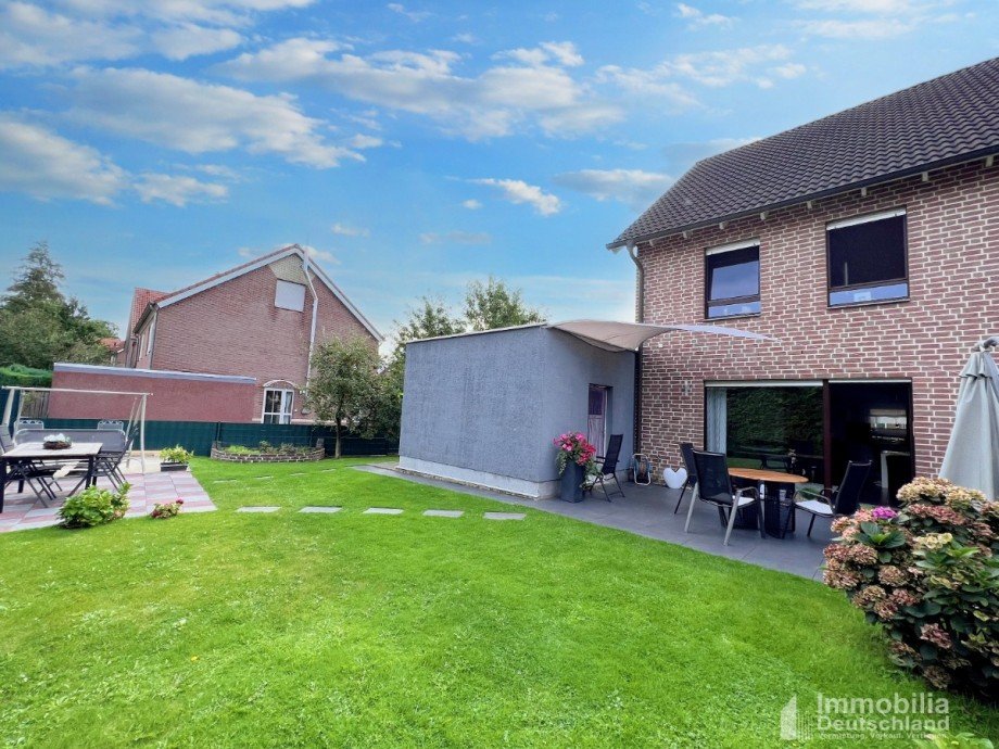 Gartenansicht Reihenendhaus Recklinghausen