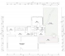 Bema�ter Grundriss EG Gestalten statt Kompromisse eingehen: Doppelhaush�lfte mit Garage und gro�em Grundst�ck