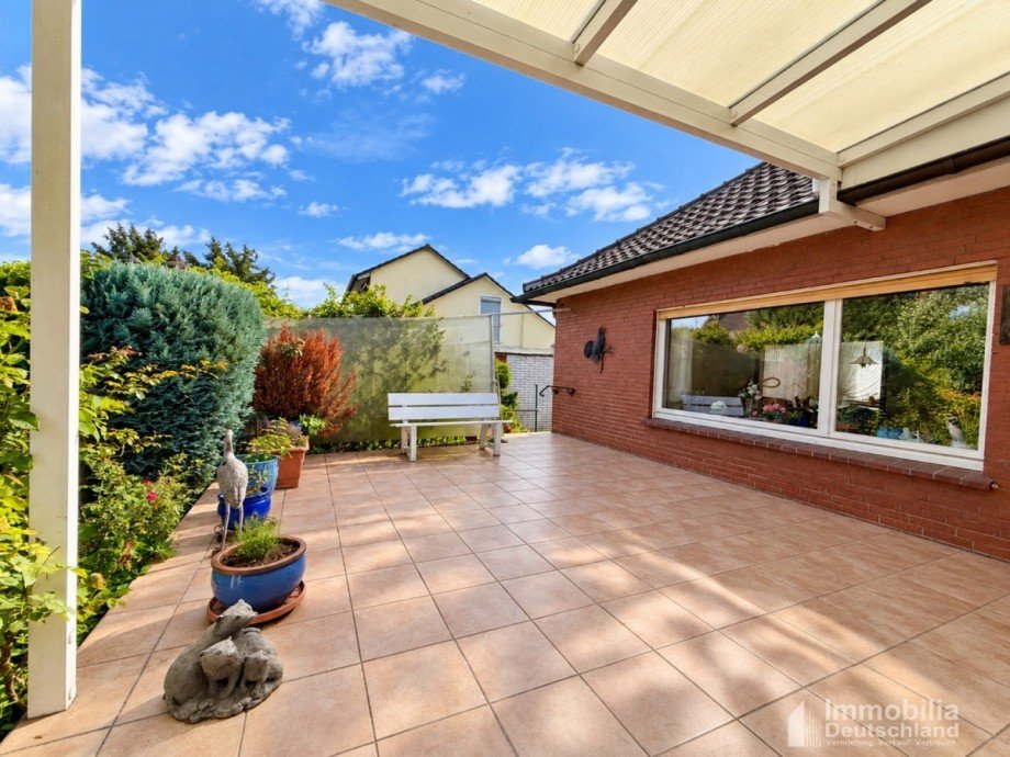 Terrasse Haus L�nen