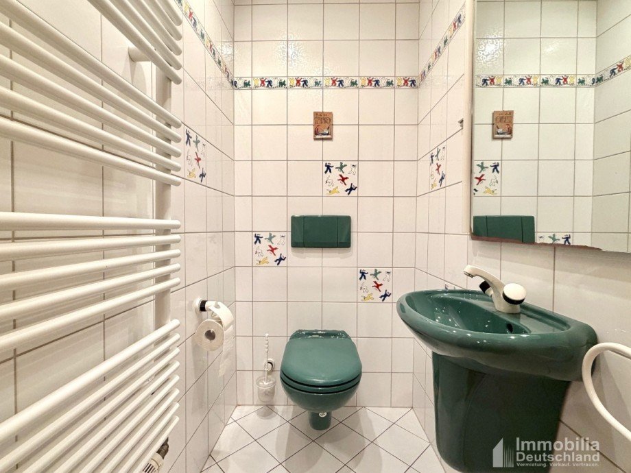 G�ste-WC Maisonettewohnung Dortmund