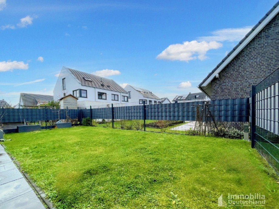 Garten Doppelhaush�lfte Dortmund