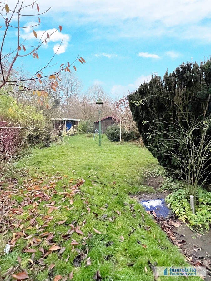 Garten Doppelhaush�lfte Dortmund