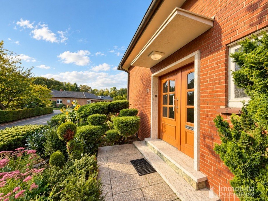 Hauseingangsbereich Haus L�nen