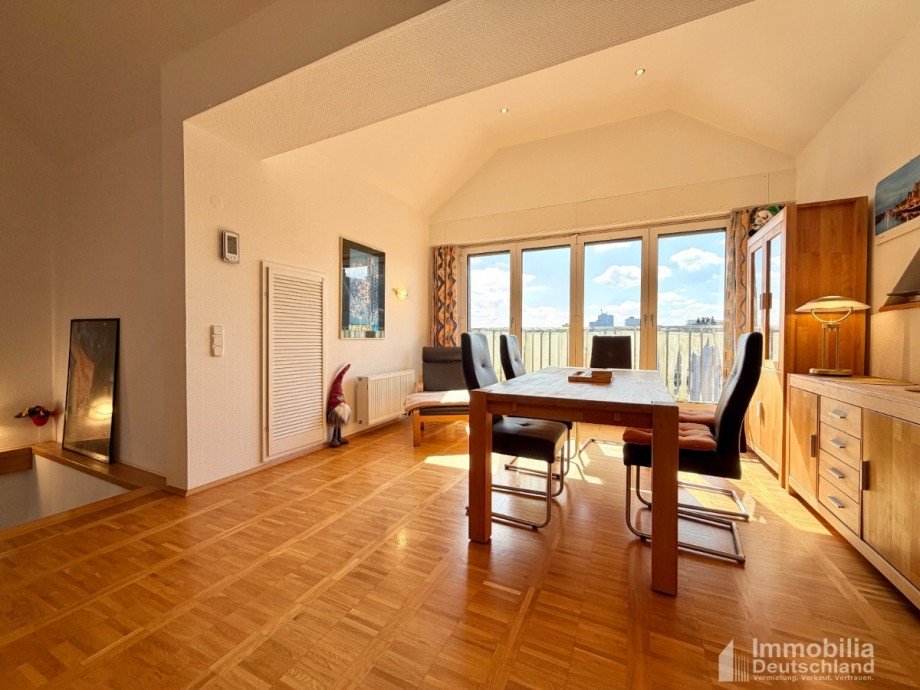 Essbereich Spitzboden Maisonettewohnung Dortmund