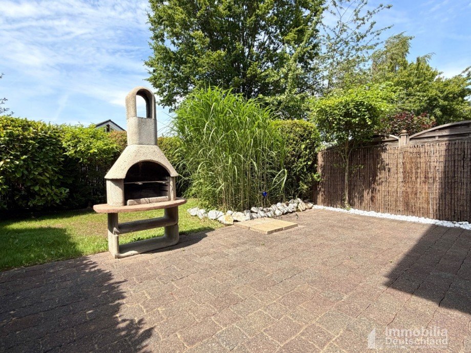 Terrasse Doppelhaush�lfte Dortmund
