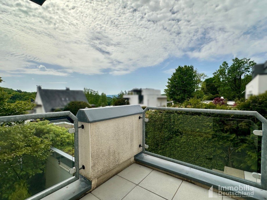 Balkon der K�che Doppelhaush�lfte Herdecke