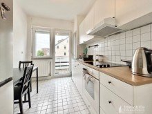 K�che Sonnige 2-Zimmer-Wohnung mit Balkon und Einbauk�che ? einfach einziehen