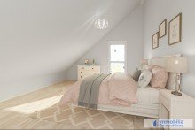 1. Schlafzimmer im Dachgeschoss 4-Zimmer Wohnung in Dortmund-Kirchh�rde - Maisonette-Wohnung mit Garage