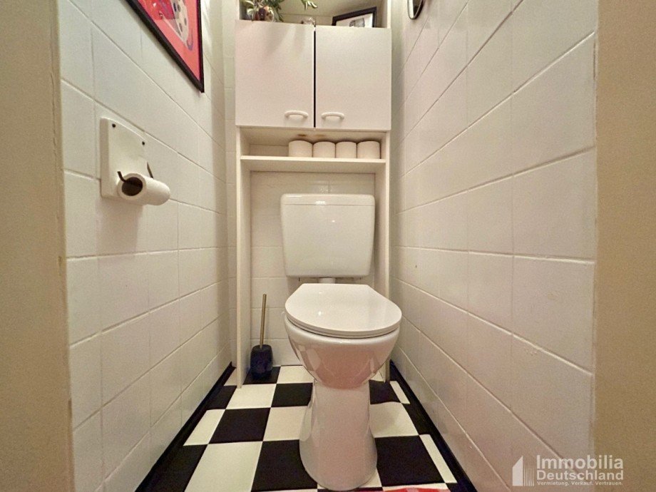 Separates WC - 1. OGL Etagenwohnung Dortmund