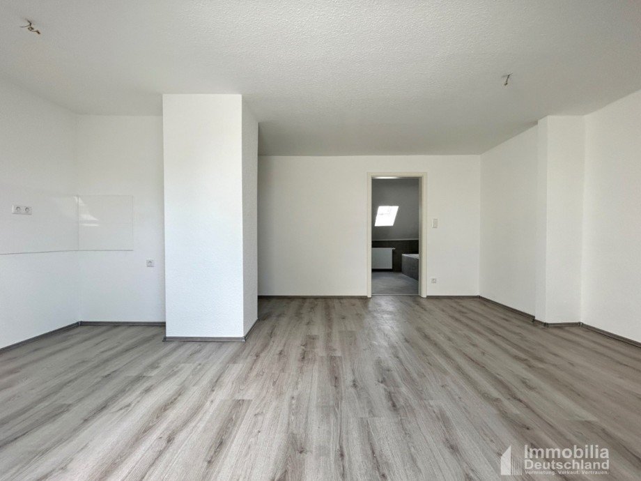 Wohnzimmer Dachgeschosswohnung Holzwickede