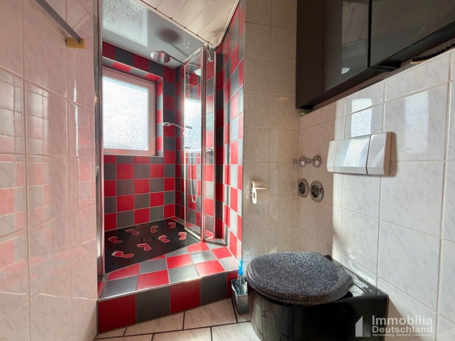 Besondere Dusche Dachgeschosswohnung Dortmund