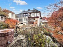Ansicht R�ckseite Ein- bis Zweifamilienhaus mit Garage und Garten in Dortmund-Barop