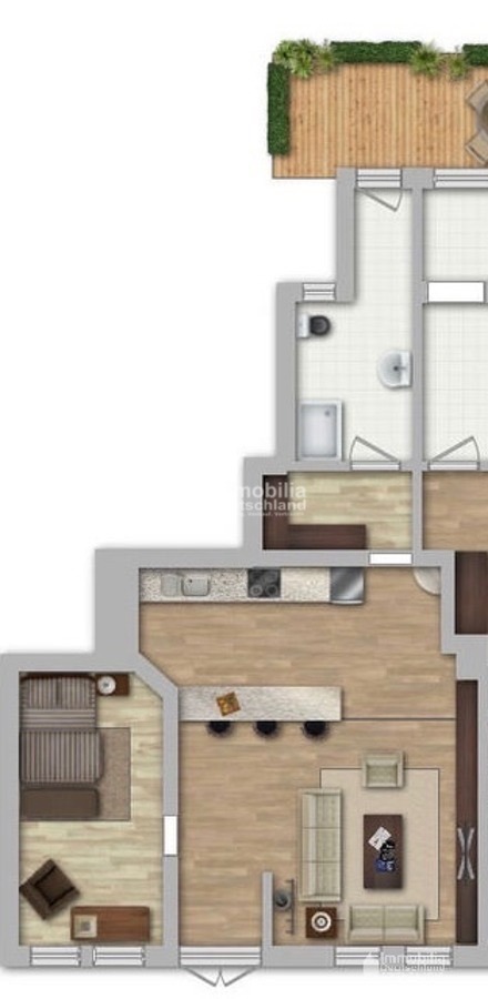 Grundriss Erdgeschosswohnung Holzwickede