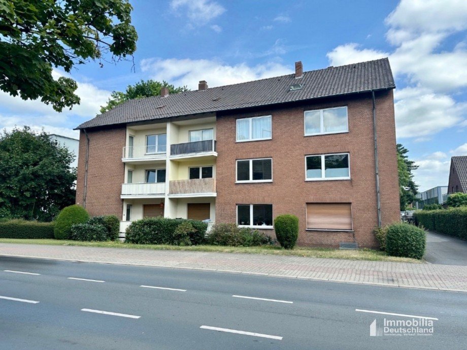 Au�enansicht Erdgeschosswohnung L�nen