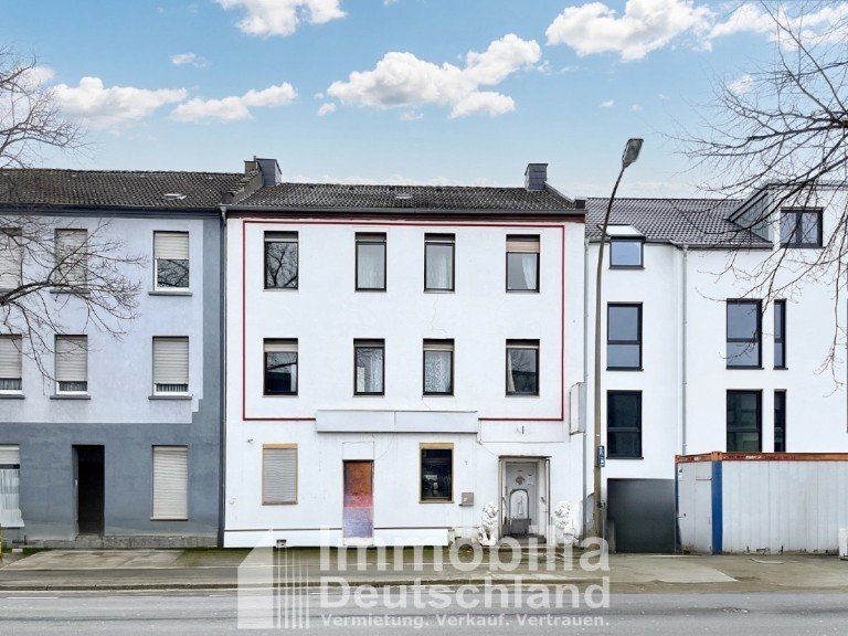 Au�enansicht Dortmund - Berghofen Mehrfamilienhaus MFH mit Seltenheitswert: Gewerbliche Nutzung + N�he zum Phoenix-See