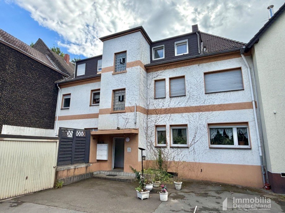 Hinteransicht Erdgeschosswohnung Dortmund