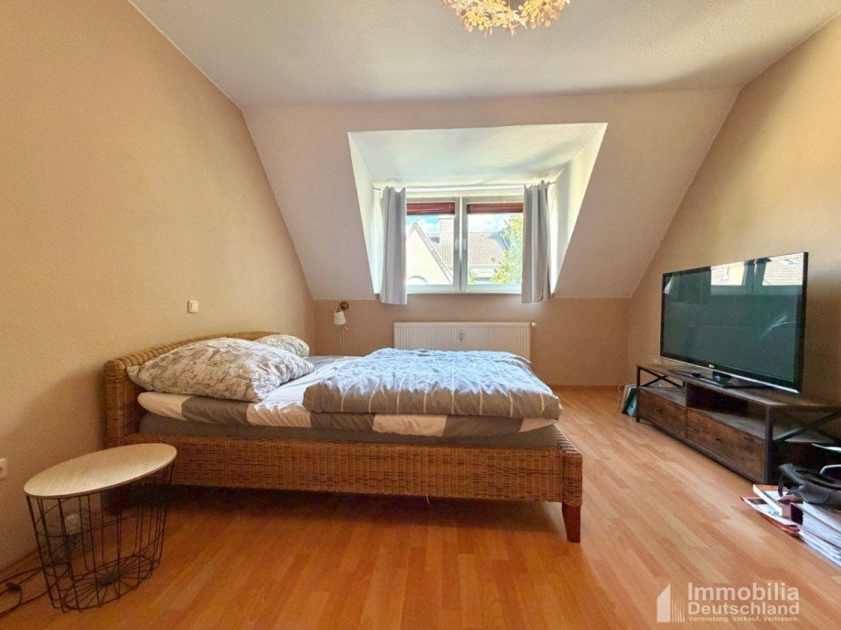 Schlafzimmer Dachgeschosswohnung Dortmund