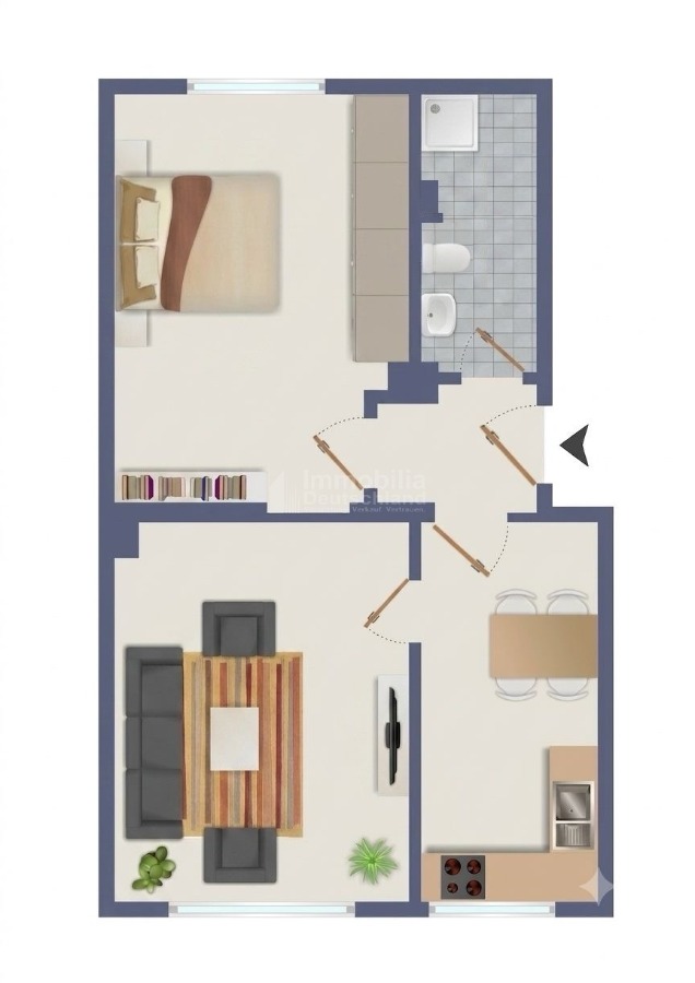 Grundriss Erdgeschosswohnung Dortmund