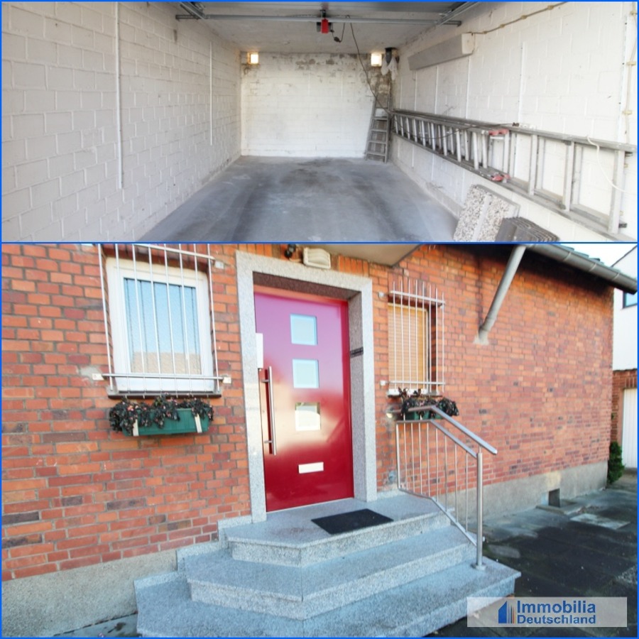 Garage und Eingangsbereich Zweifamilienhaus Dortmund