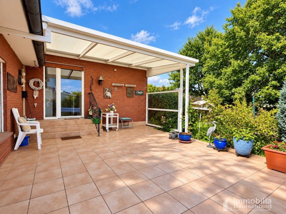 Terrasse Haus L�nen