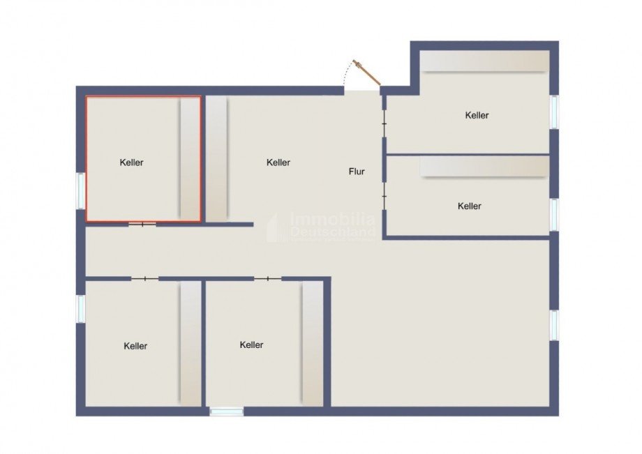 Grundriss Keller Etagenwohnung Castrop-Rauxel