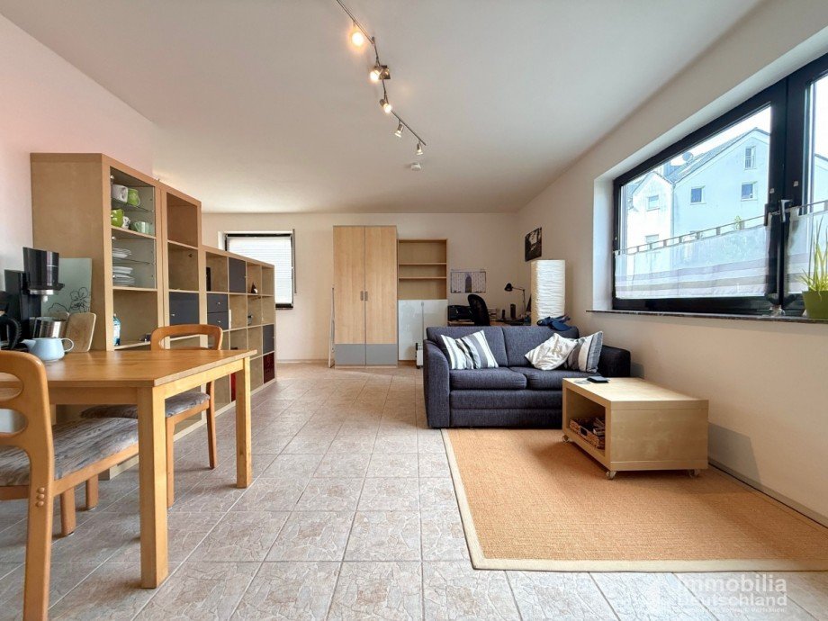Impressionen Wohnzimmer Erdgeschosswohnung Dortmund
