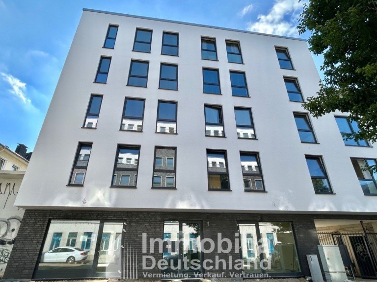 Au�enansicht Dortmund Etagenwohnung Barrierefreier Neubau mit extra Komfort: Hell, modern & rollstuhlgerecht mit sonnigem West-Balkon