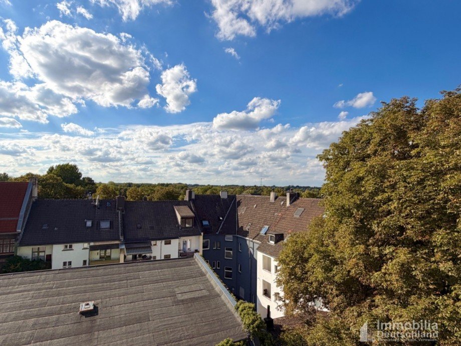 Weitblick von der Dachterrasse Dachgeschosswohnung Dortmund