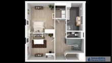 Grundriss Dachgeschoss 4-Zimmer Wohnung in Dortmund-Kirchh�rde - Maisonette-Wohnung mit Garage