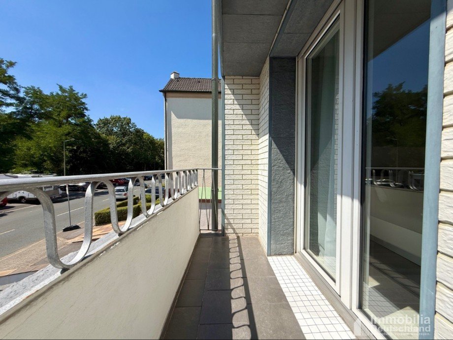 Balkon vom Schlafzimmer Erdgeschosswohnung Witten