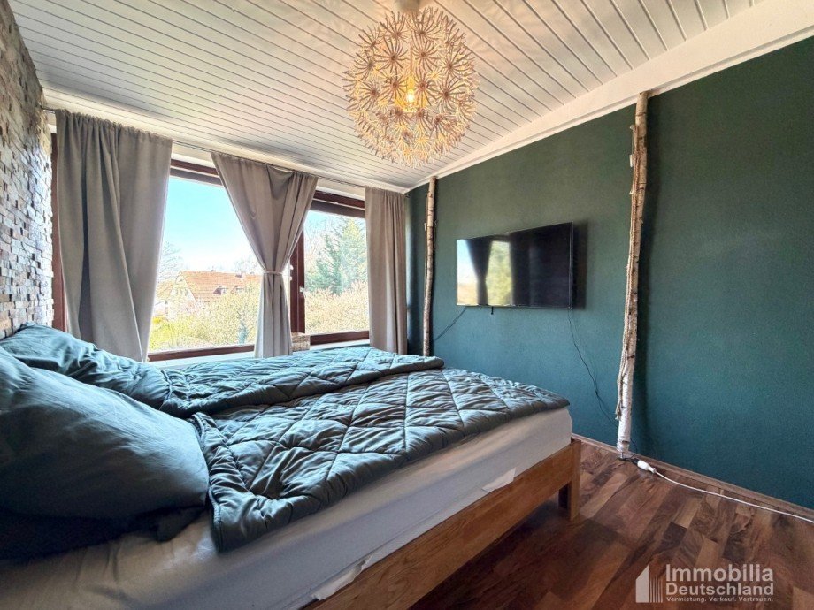 Schlafzimmer Dachgeschosswohnung L�nen