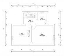 Bema�ter Grundriss KG Gestalten statt Kompromisse eingehen: Doppelhaush�lfte mit Garage und gro�em Grundst�ck