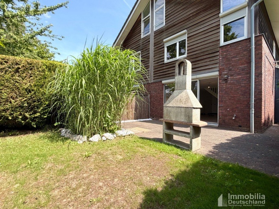Gartenansicht Doppelhaush�lfte Dortmund
