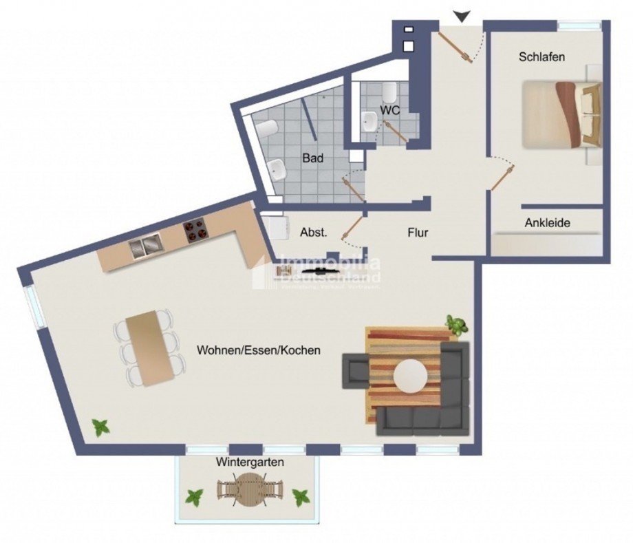 Grundriss Etagenwohnung Dortmund