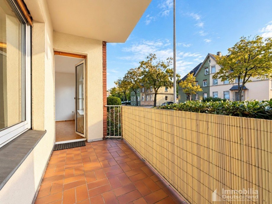 Balkon Erdgeschosswohnung L�nen