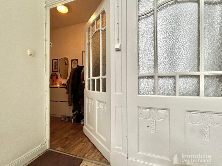 Hausflur mit Sicht in 1. OGL Etagenwohnung Dortmund