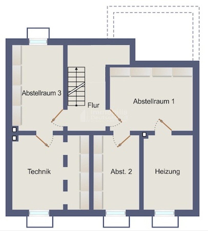 Kellergeschoss Mehrfamilienhaus Dortmund