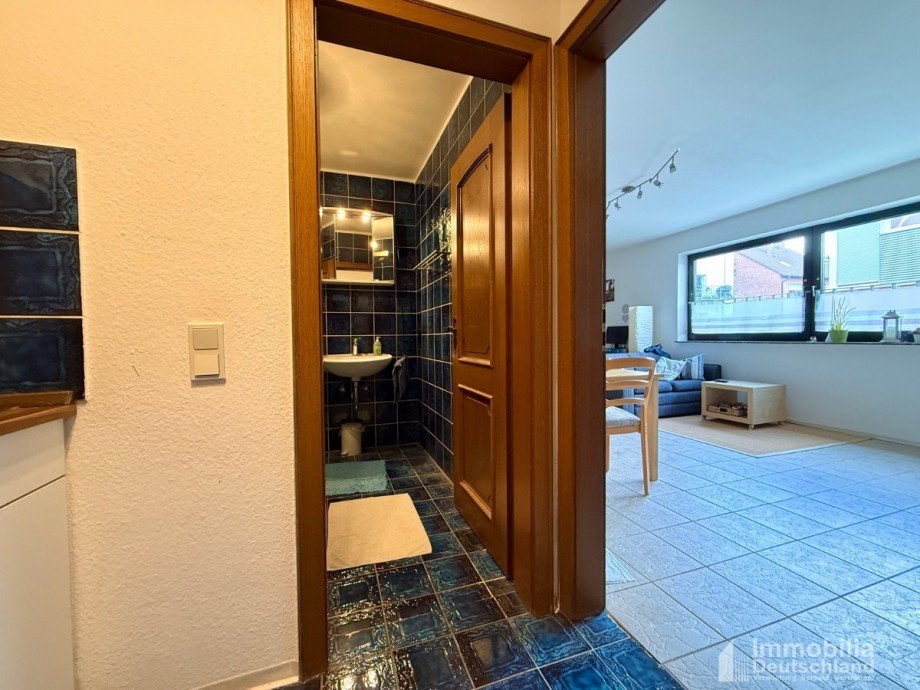 Blick aus der Wohnungst�r Erdgeschosswohnung Dortmund