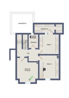 Keller Ein- bis Zweifamilienhaus mit Garage und Garten in Dortmund-Barop