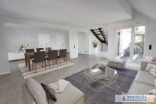 Wohn- und Esszimmer 4-Zimmer Wohnung in Dortmund-Kirchh�rde - Maisonette-Wohnung mit Garage