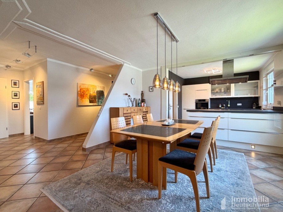 Essbereich mit Blick auf K�che Etagenwohnung Castrop-Rauxel