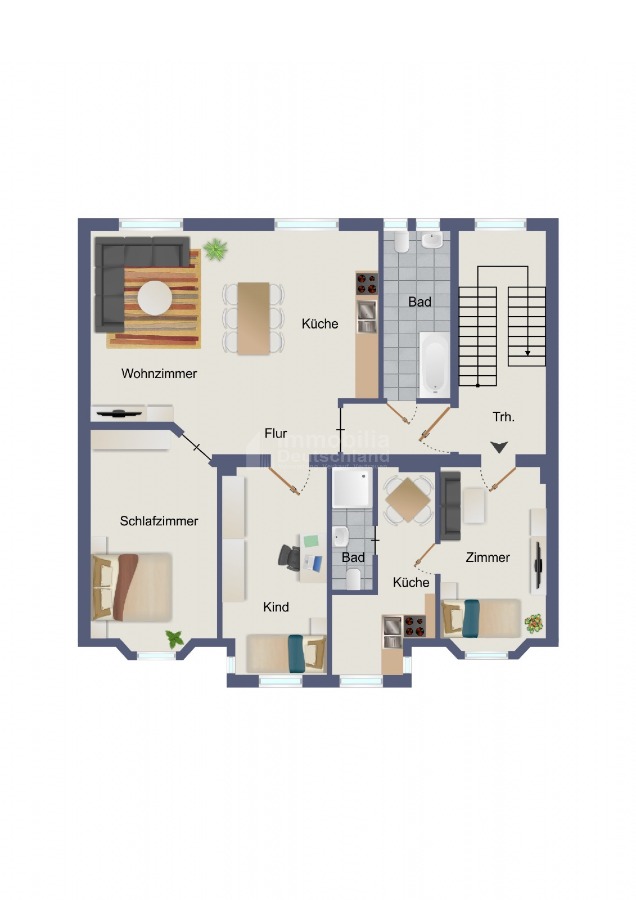 Obergeschoss Mehrfamilienhaus Dortmund