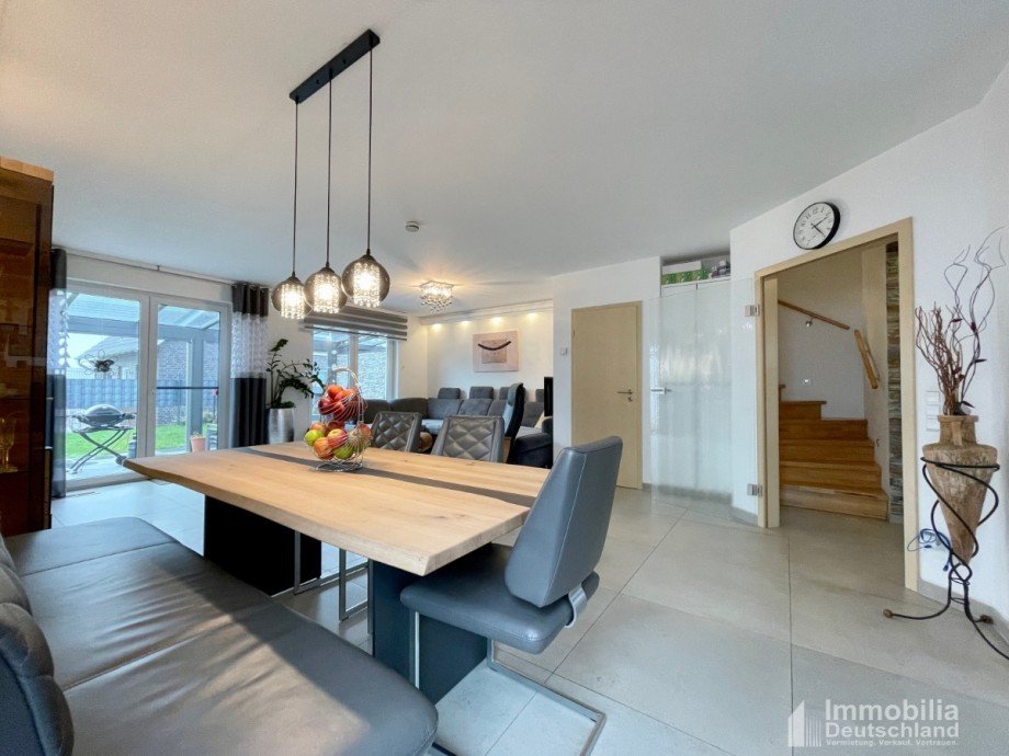 Wohnzimmer Doppelhaush�lfte Dortmund