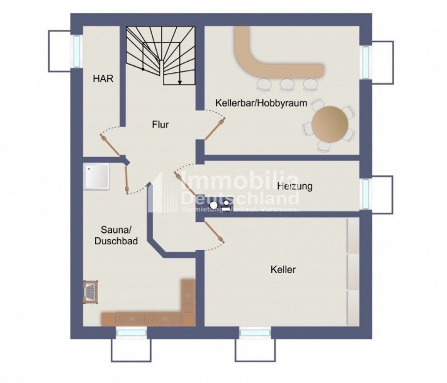 Grundriss KG Einfamilienhaus L�nen
