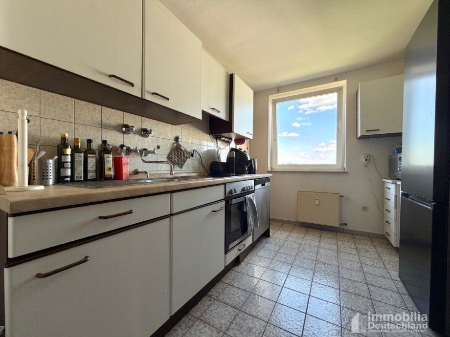 K�chenbereich Etagenwohnung L�nen