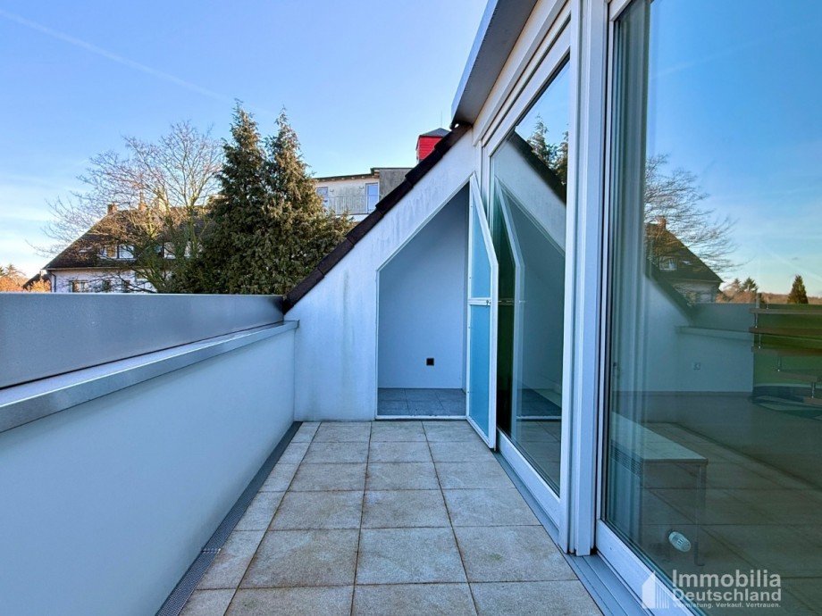 Balkon Dachgeschoss Reihenendhaus L�nen